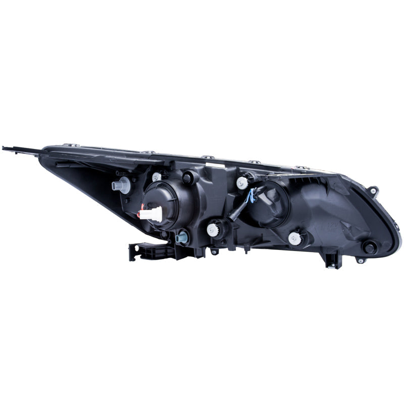 Anzo 2013-2015 Honda Accord Projector Headlights w/ U-Bar Black