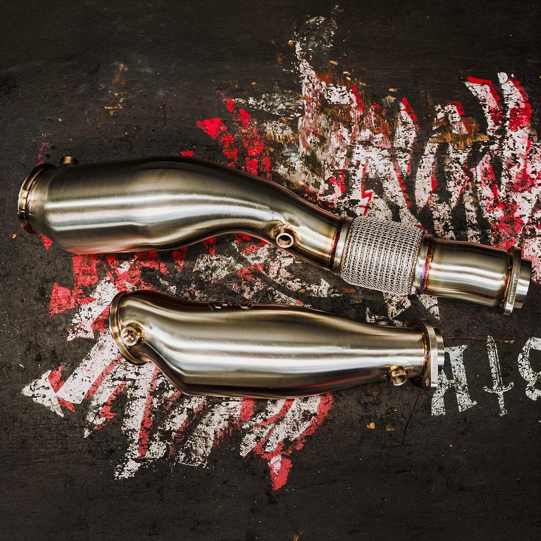 Rvng (G80,G82, G87) G8X/S58 HydroFlow 5” Race Downpipes
