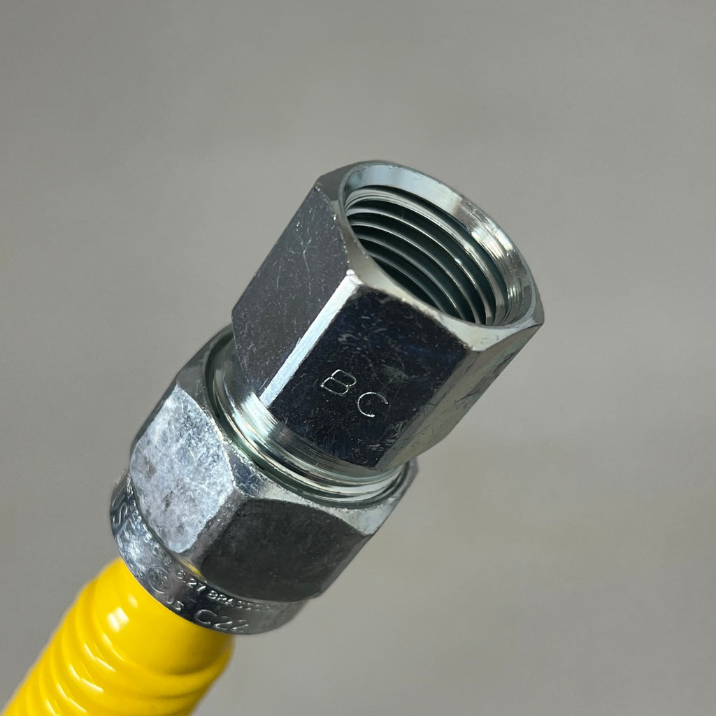 BRASSCRAFT (2 PACK) Gas Appliance Connector 1/2" FIP&MIP (5/8" O.D.) CSSC54-24