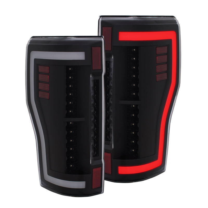 Anzo Ford F-250/350/450/550 Super Duty 17-18 L.E.D Tail Lights Black