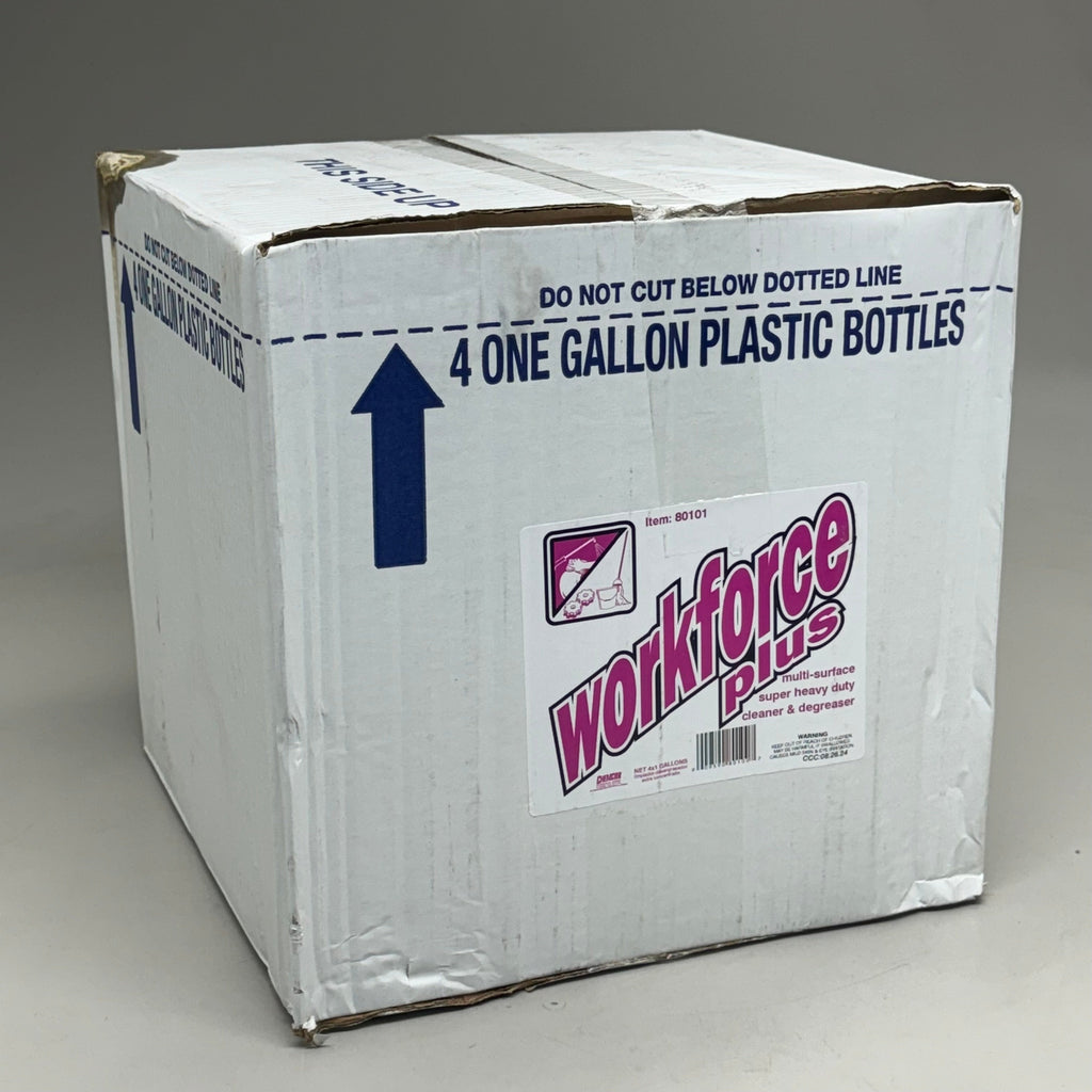WORFORCE PLUS (4 Pack) Multi-Surface Heavy Duty Cleaner/Degreaser 1 Gal