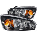 Anzo 2004-2007 Chevrolet Malibu Crystal Headlights Black