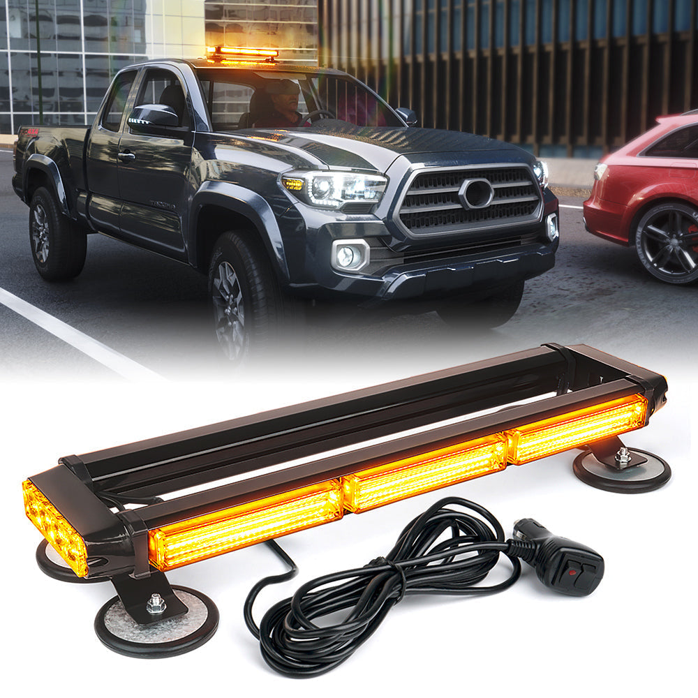 COB LED 30W Rooftop Strobe Light with Magnetic Base | Burst Series