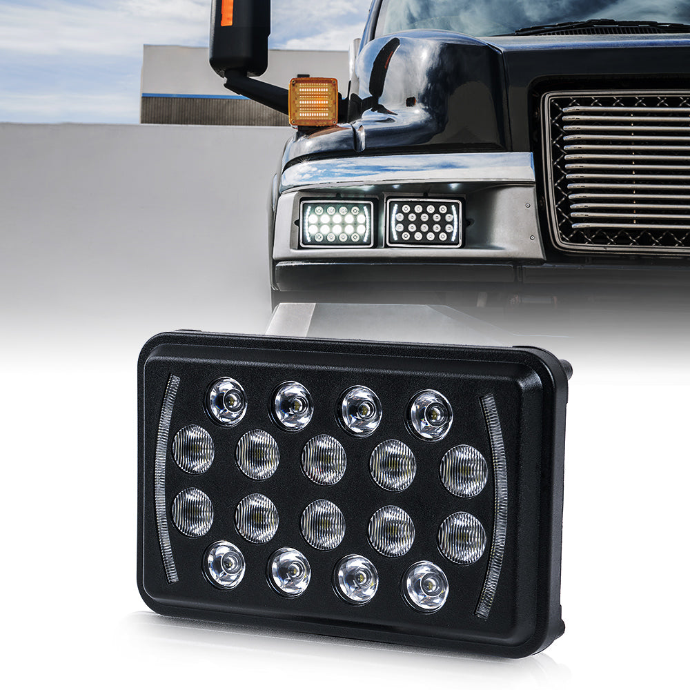 5X7 LED Headlight with High/Low Beam