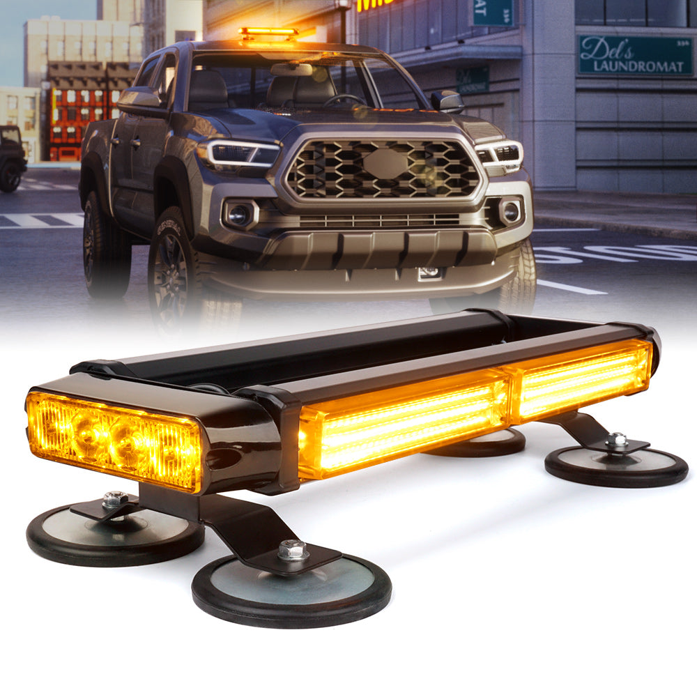 COB LED 30W Rooftop Strobe Light with Magnetic Base | Burst Series