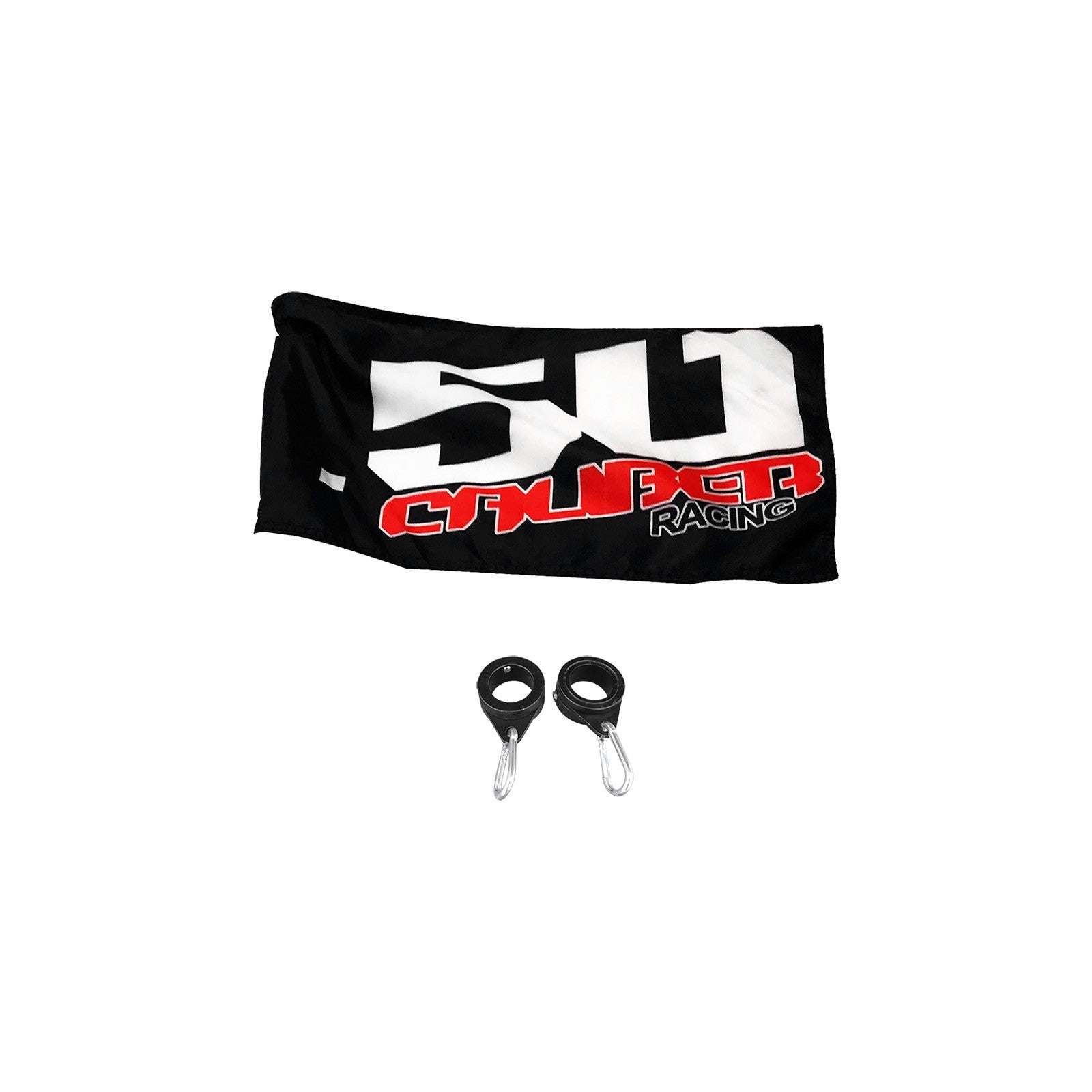 PAIR of 50 Cal Spiral LED Lighted Whips with Bluetooth App Control