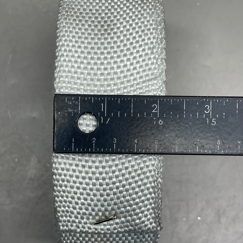 Industrial Grade Plain Fiberglass Tape White 1/16" x 2" x 100 ft
