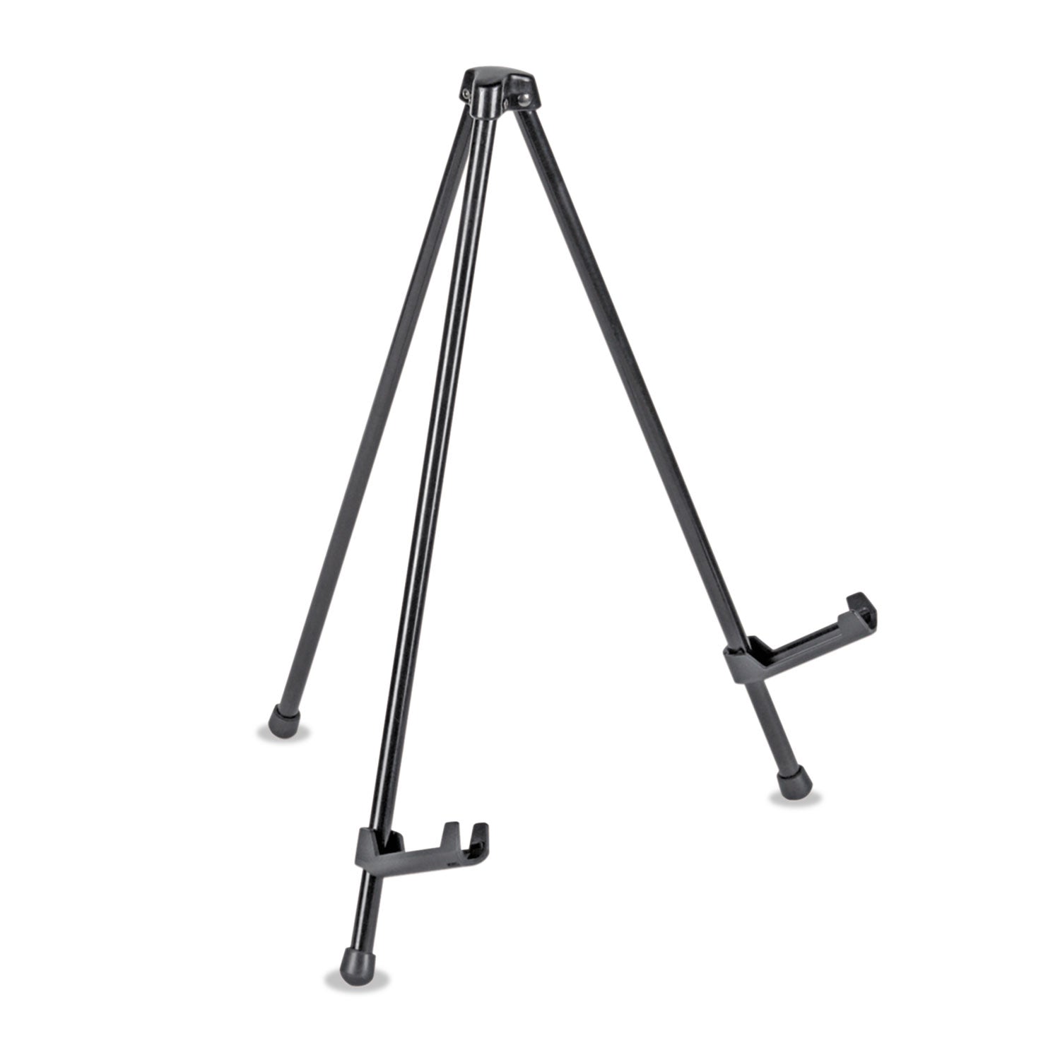 Universal Portable Tabletop Easel, 14" High, Steel, Black