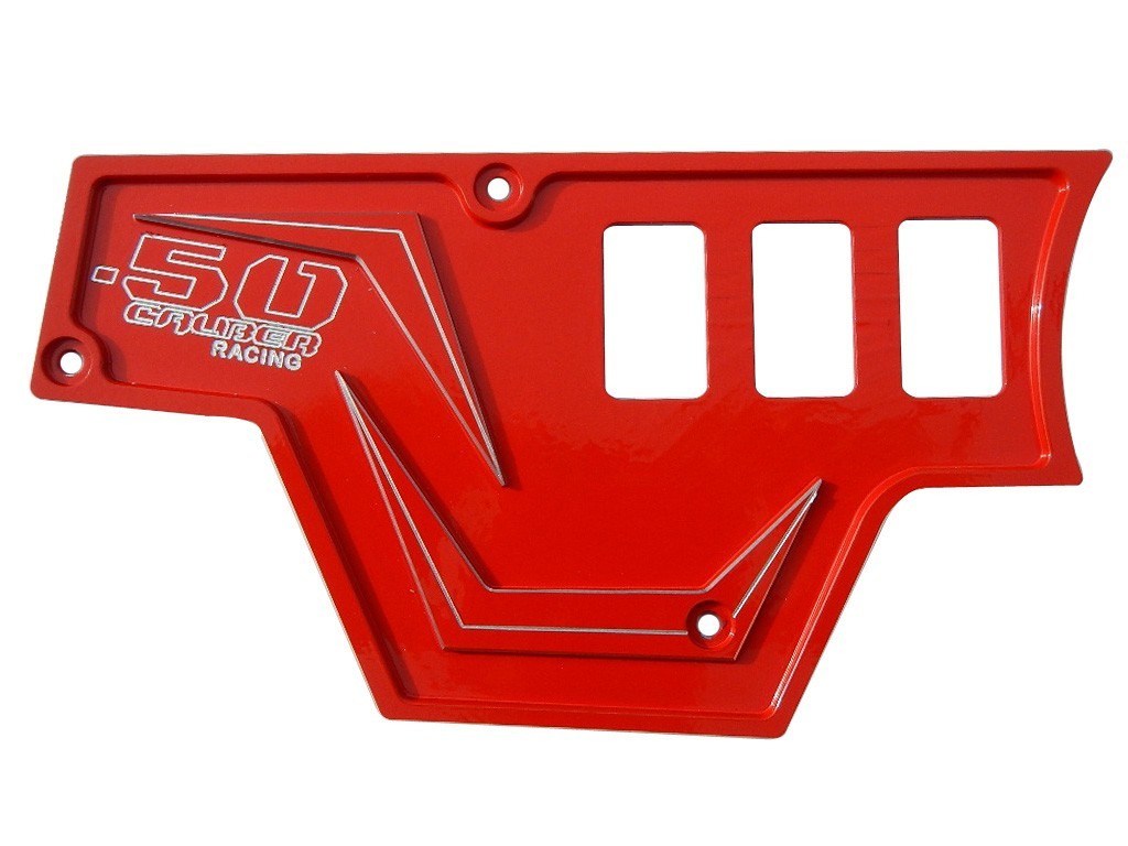 XP1000 6 Switch Dash Panel Red