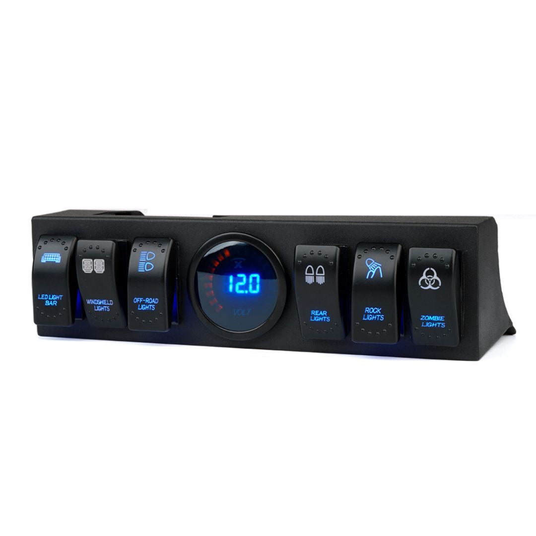 Xprite Wrangler JK 6 Rocker Switch Panel