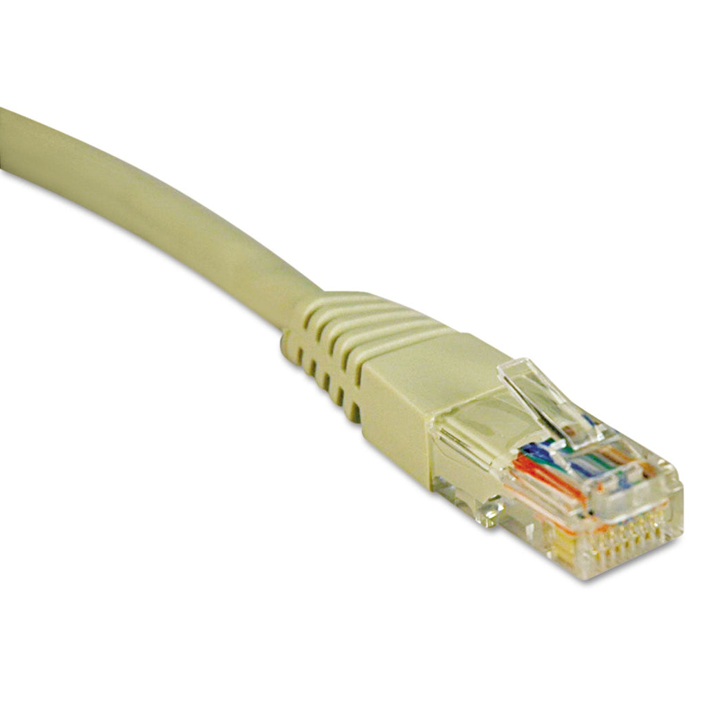 Tripp Lite CAT5e 350 MHz Molded Patch Cable, 25 ft, Gray