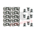 Dzus Tab Plate Kits - Dimpled Center