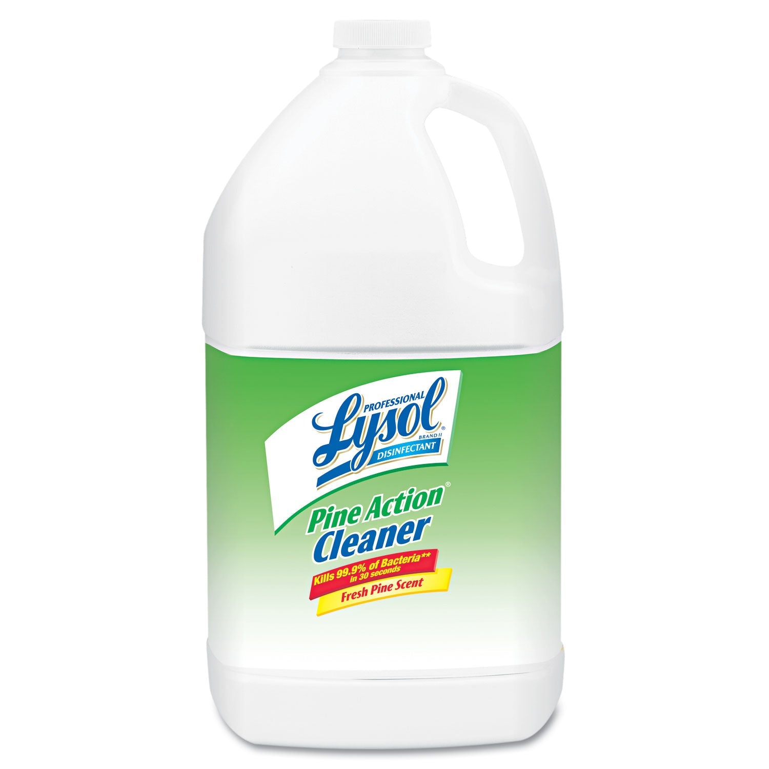 Professional LYSOL Disinfectant Pine Action Cleaner Concentrate, 1 gal Bottle