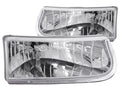 Anzo 1995-2001 Ford Explorer Crystal Headlights Chrome
