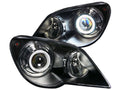 Anzo 2007-2008 Chrysler Pacifica Projector Headlights w/ Halo Black (CCFL)