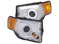 Anzo 2008-2012 Ford Escape Projector Headlights w/ Halo Chrome
