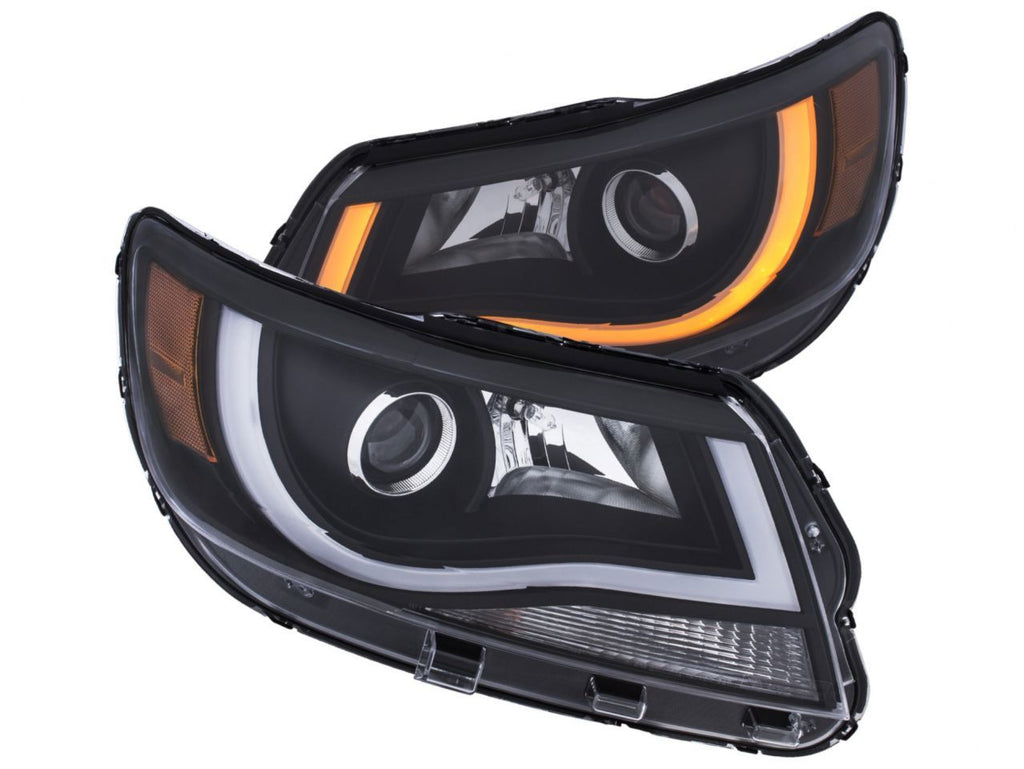 Anzo 2015-2016 Chevrolet Colorado Projector Headlights w/Plank Style Switch