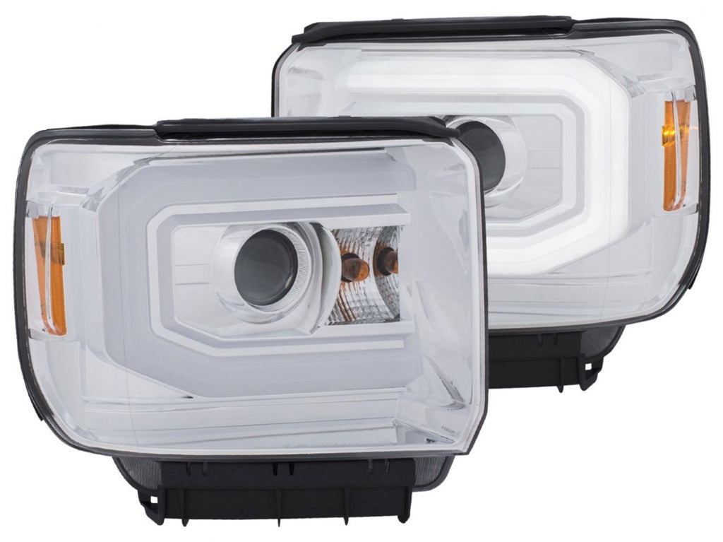 Anzo GMC Sierra 1500 14-18, 2500HD/3500HD 15-18 Projector Headlights