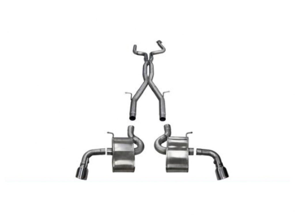Corsa Performance 16-18 Chevy Camaro SS 147 Xtreme+ 2.75in Cat-Back Dual Rear Exit