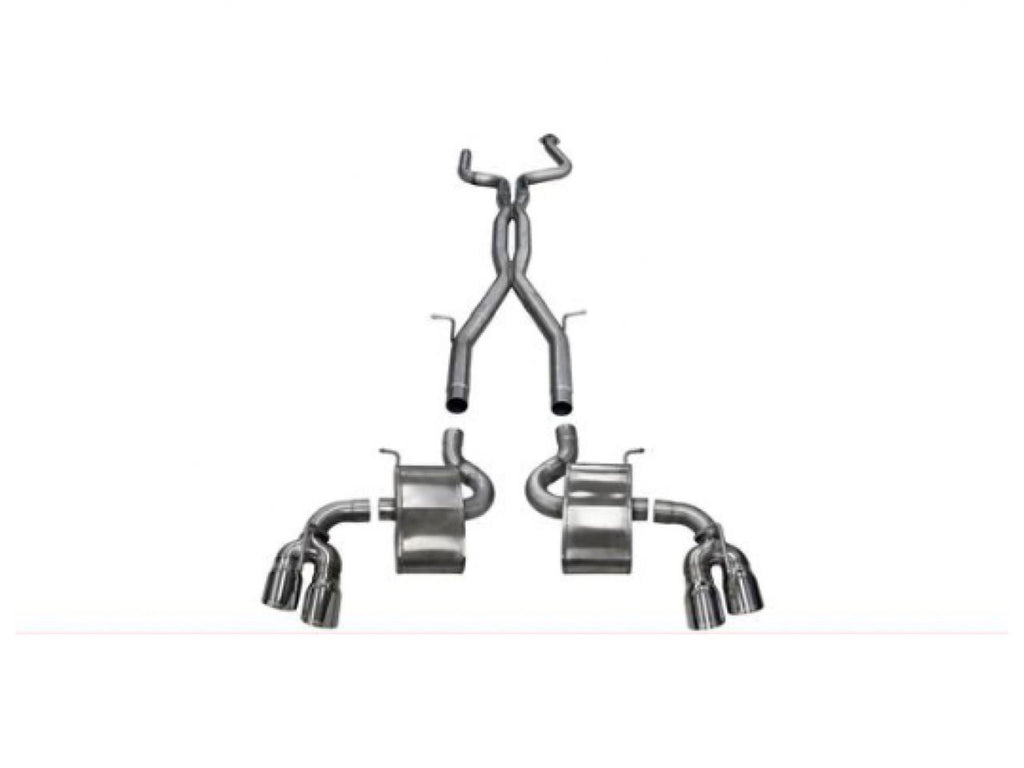 Corsa Performance 16-18 Chevy Camaro SS 6.2L Xtreme 2.75in Cat-Back Dual Rear Exit