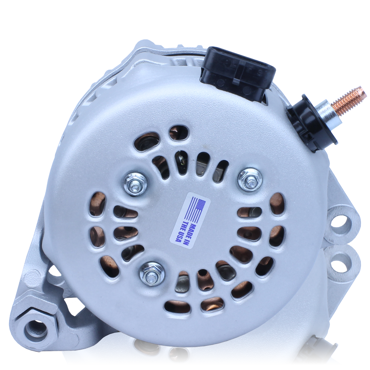 Mechman 170 Amp High Output Racing Alternator Ford 5.0L Coyote Engine Swap - 1 Wire Turn On