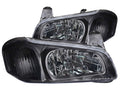 Anzo 2000-2001 Nissan Maxima Crystal Headlights Black