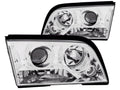 Anzo 1994-2000 Mercedes Benz C Class W202 Projector Headlights Chrome