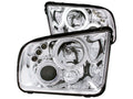 Anzo 2005-2009 Ford Mustang Projector Headlights w/ Halo Chrome
