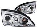 Anzo 2005-2007 Ford Focus Projector Headlights w/ Halo Chrome (CCFL)