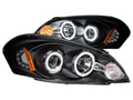 Anzo 2006-2007 Chevrolet Monte Carlo Projector Headlights w/ Halo Black