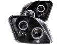 Anzo 1997-2001 Honda Prelude Projector Headlights w/ Halo Black