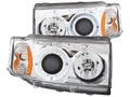 Anzo 2004-2007 Scion Xb Projector Headlights w/ Halo Chrome G2