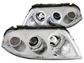 Anzo 2001-2005 Volkswagen Passat Projector Headlights w/ Halo Chrome