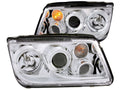 Anzo 1999-2005 Volkswagen Jetta Projector Headlights w/ Halo Chrome (CCFL)