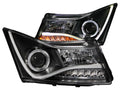 Anzo 2011-2015 Chevrolet Cruze Projector Headlights w/ Halo Black