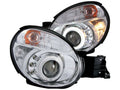 Anzo 2002-2003 Subaru Impreza Projector Headlights w/ Halo Chrome (CCFL)