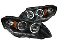Anzo 2000-2003 Honda S2000 Projector Headlights w/ Halo Black (CCFL)