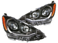 Anzo 2012-2013 Toyota Prius inCin Projector Headlights w/Plank Style Design