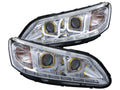 Anzo 2013-2015 Honda Accord Projector Headlights w/ U-Bar Chrome