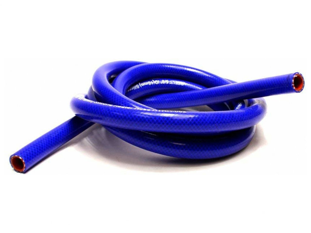 HPS High Temp 1/2"ID(13mm) Reinforced Silicone Heater Hose Blue-10 Ft Roll