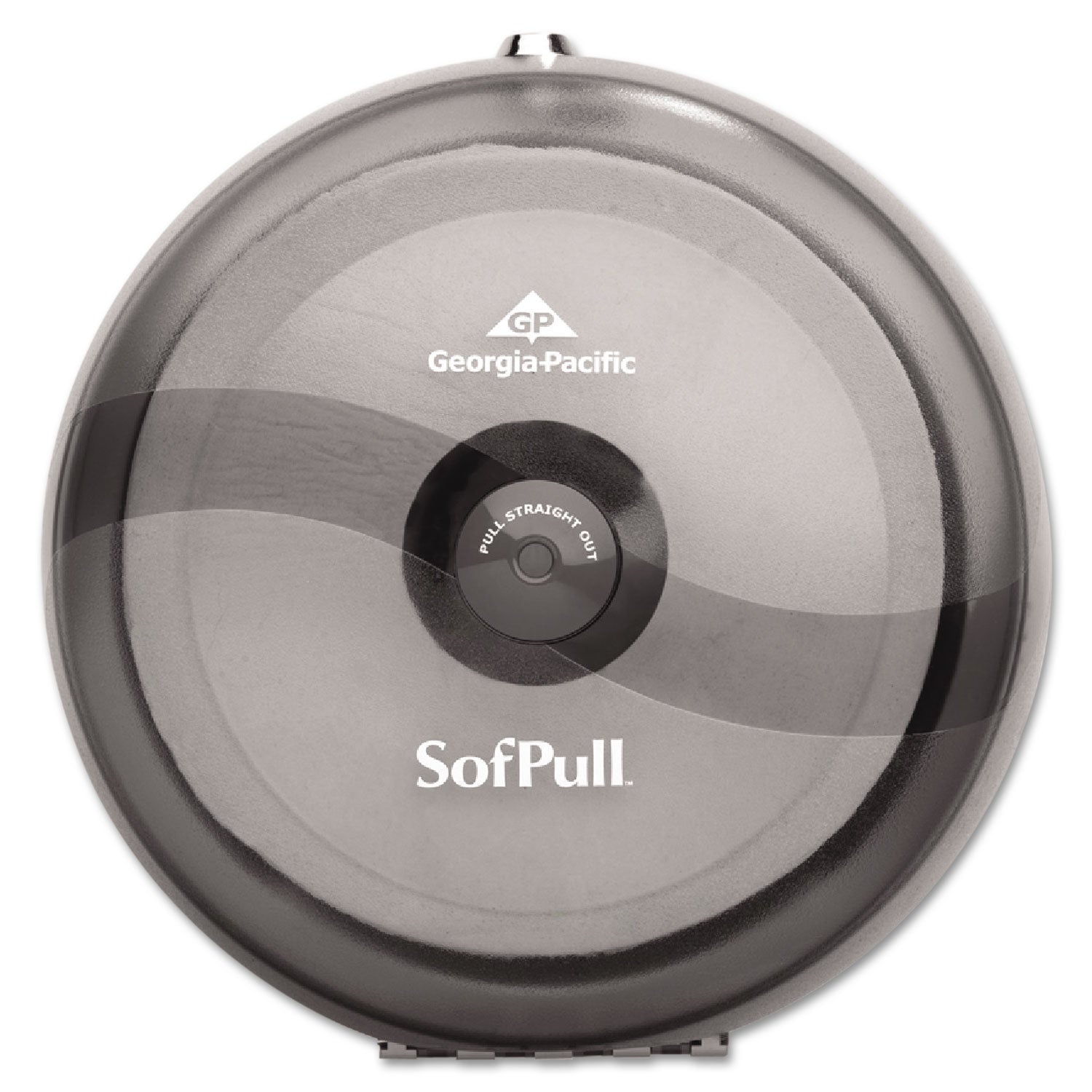 Georgia Pacific SofPull High-Capacity Center-Pull Tissue Dispenser, 10.5 x 6.75 x 10.5, Smoke