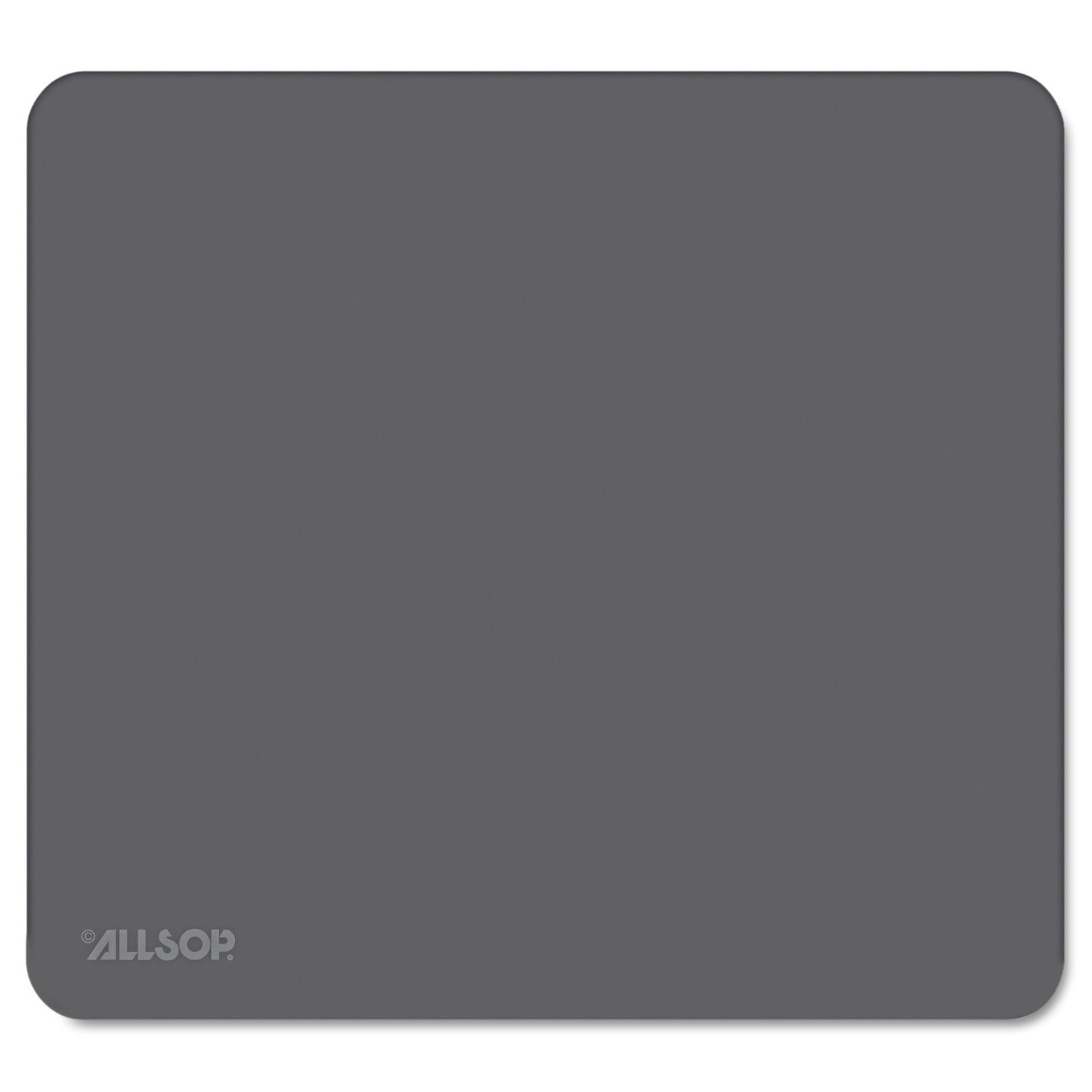 Allsop Accutrack Slimline Mouse Pad, 8.75 x 8, Graphite