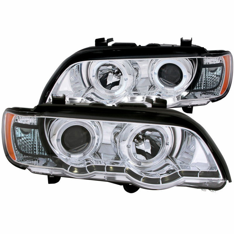 Anzo 2000-2003 BMW X5 Projector Headlights w/ Halo Chrome