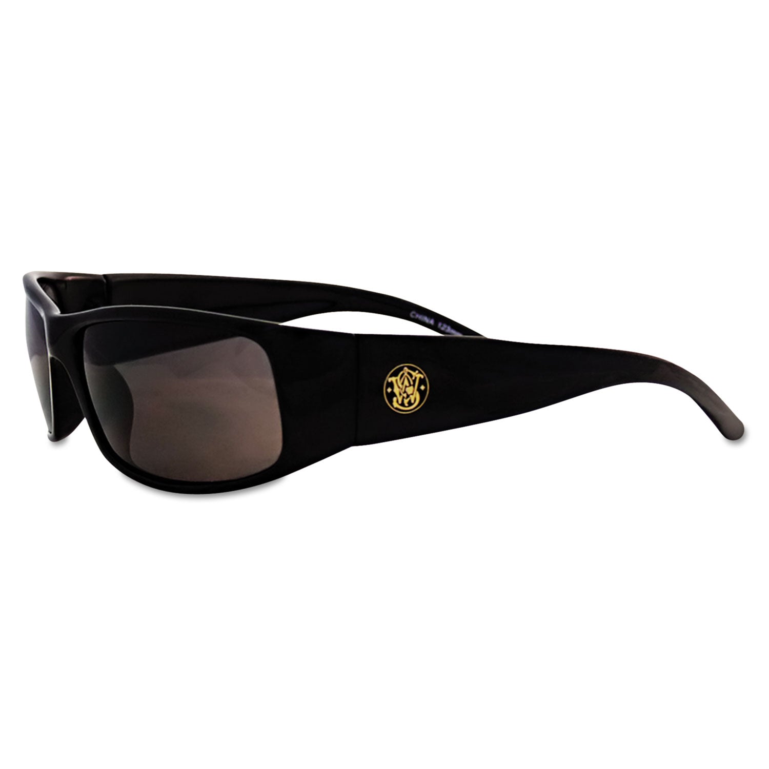 Smith & Wesson Elite Safety Eyewear, Black Frame, Smoke Anti-Fog Lens