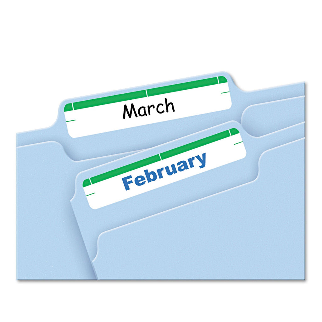 Avery Printable 4" x 6" - Permanent File Folder Labels, 0.69 x 3.44, White, 7/Sheet, 36 Sheets/Pack, (5203)