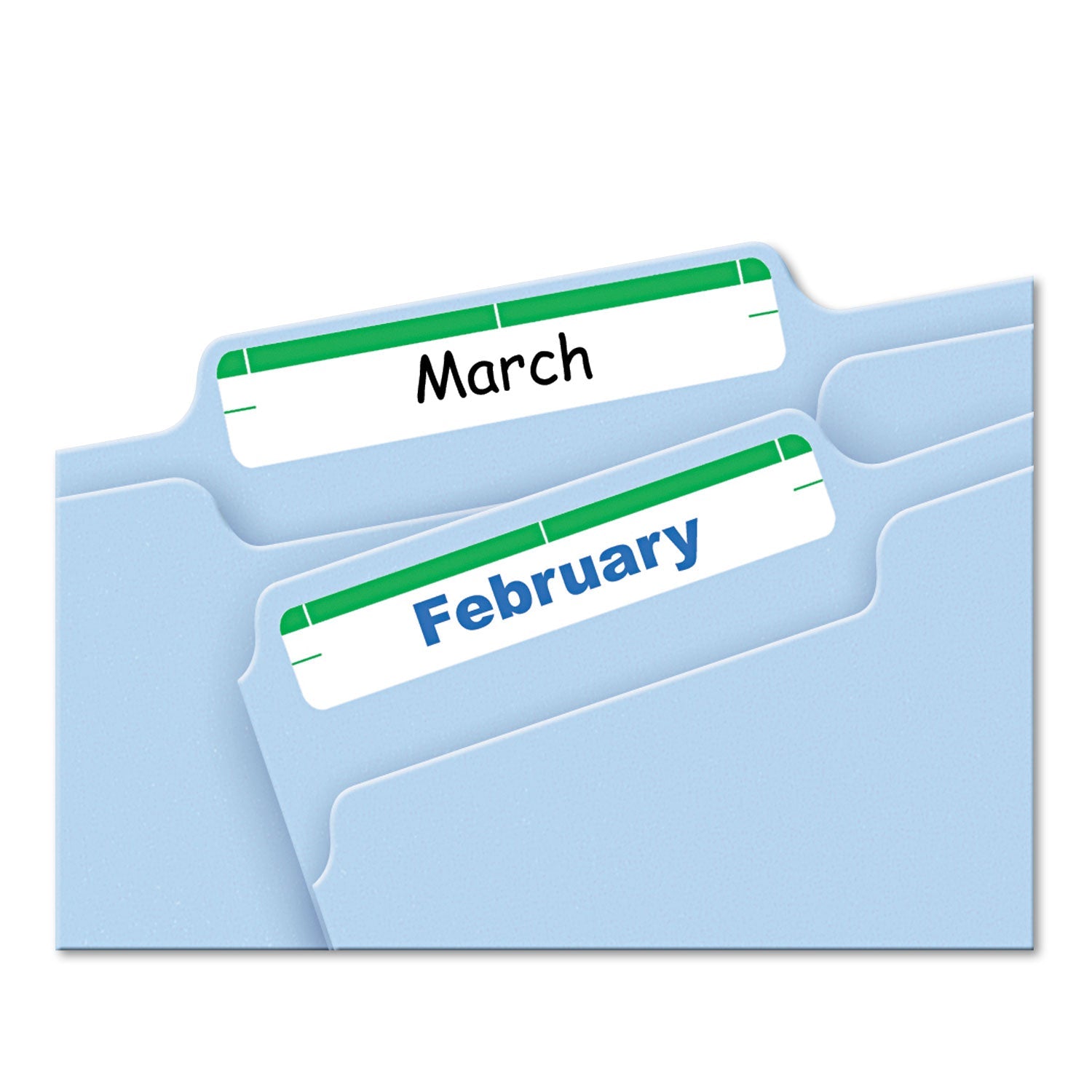 Avery Printable 4" x 6" - Permanent File Folder Labels, 0.69 x 3.44, White, 7/Sheet, 36 Sheets/Pack, (5203)