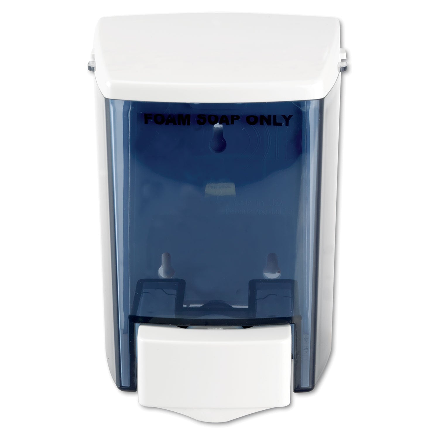 Impact Encore Foam-eeze Bulk Foam Soap Dispenser, See Thru, 900 mL, 4.5 x 4 x 6.25, White