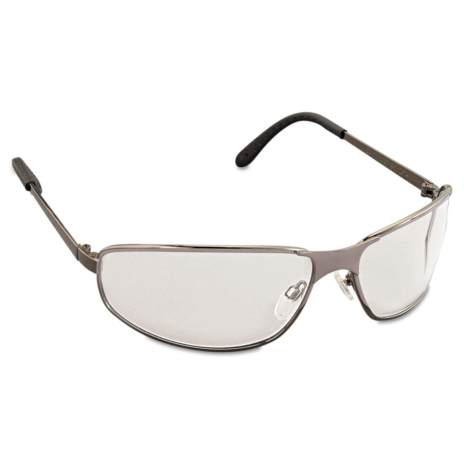 Honeywell Uvex Tomcat Safety Glasses, Gun Metal Frame, Clear Lens