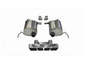 Corsa Performance 2.75" V-B Exhaust Sport Dual Rear Exit Polygon Pol. Tips 2014 Chevy