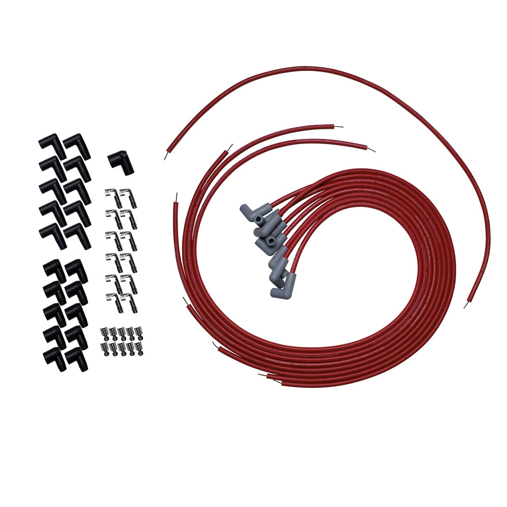 Universal V8 Spark Plug Wire Set for use with Distributor